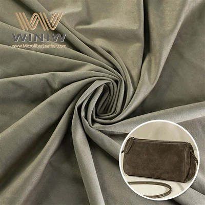 Çantalar üçün yüksək keyfiyyətli mikrofiber faux süet parça